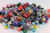 Bead Mix, 200 Grams Czech, Lampwork  Glass & More Mixed  Shapes & Sizes Beads *