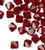 48 Swarovski Siam Red 4mm Xilion Crystal Bicone Beads (5328)