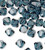 48 Swarovski Montana 4mm Xilion Crystal Bicone Beads (5328)