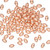 1000 Anti Tarnish Copper Smooth 5x3mm Oval Spacer Beads with 0.7mm Hole