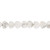 1 Strand(72) White Howlite Natural 6x6mm Flat Heart Beads with 0.5-1.5mm Hole `