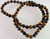 1 Strand(67) Brown, Green & Gold Multi TigerEye 6mm Round Beads with 1mm Hole *