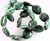 1 Strand Ruby Zoisite Natural Gemstone 15x20mm Puffed Oval Beads *