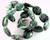 1 Strand Ruby Zoisite Natural Gemstone 15x20mm Puffed Oval Beads *