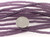 Bead, 1 Strand(100) Tanzanite Purple Czech Pressed Glass 2x3mm Rondelle Disc Beads *