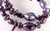16" Strand Czech Pressed Glass Pearl Lilac Wisteria Assorted Shapes Bead Mix *