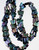 Bead, Butterfly, 1 Strand(45-48) Czech Pressed Glass Iris Blue AB 11x9mm Butterfly Beads *