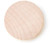 20  Hardwood 2" x 1/4" Thick Straight Edge Wooden Disc Circles