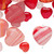 Bead, Heart, Mix, Czech Pressed Glass Pinks & Reds 6-16mm Beads 50 Grams(55)*