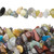 Ten 34" Strands Multi Gemstone (N/D/MM) Chip Bead Mix with 0.5-1.5mm Hole