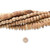 Bead, Wood, Natural & Dyed Mango Wood 2mm-10x4mm Mix w/0.3-1.2mm Hole 8 Strands`