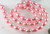 1 Strand(42-44) Dark Pink Glass Based Pearl 9x7mm Teardop Beads *