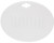 Display Cards, 3.5"x2.6" Oval to Display your Barrettes & Brooches 100 Cards