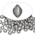 100 Antiqued SilverPlated Brass 5x3mm Smooth Saucer Beads with 1.5mm Hole