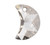 Drop, Pendant, 1 Swarovski Large 30mm Silver Shade Crescent Moon Crystal Pendant (6722) *