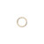 Jump Ring, 100 Gold Plated Brass 8mm Fancy Twisted 20 Gauge Jump Rings with 6.7mm ID