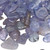 10 Grams Gemstone TANZANITE (H) Small Inlay Chips UNDRILLED Embellishment