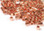 Crimp, 100 Copper 2x2mm Crimp Tube Crimping Beads  with 1.27mm ID