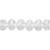 1 Strand(40) Clear 10x8mm Crystal Glass Faceted Rondelle Beads with 1.2mm Hole