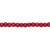 36" Strand(220) Transparent Red Glass 4mm Round Beads with 1-1.1mm Hole