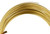 Wire, 45 Feet Anodized Aluminum GOLD 14 Gauge 1.5mm Round Wire for Wrapping