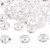 Bead, 12 Swarovski Crystal 14x5mm Margarita Lochrose Flower Beads (3700)