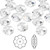 Bead, 12 Swarovski Crystal 14x5mm Margarita Lochrose Flower Beads (3700)