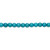 1 Strand(115) Dark Teal Green Blue Turquoise Resin 3-4mm Round Beads