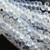 Bead, Teardrop, 100 Czech Pressed Glass MATTE AB Crystal Clear Top Drilled 6x4mm Teardrop Beads *