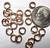 Jump Lock, (50) 14KT ROSE Gold Filled 6mm Round JUMPLOCK Jumprings that Lock Closed