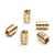 Inserts, 100 Threaded Brass Inserts & Screws to Create Custom Knobs & More *