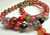 Bead, Agate, Multi Colored Agate 5-6mm Round Beads 1 Strand(65-67)