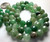 Quartz, Green Multi 7-8mm Faceted Round Beads 1 Strand (50) C+ Grade *