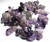 Bead,  Amethyst Extra-Large to Large Top Drilled Hawaiian Chip Beads 1 Strand