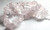 Bead, Clear Rose Quartz Crystal Natural Small to Medium Chip Beads 15" Strand *