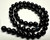 Bead, Black Agate (Dyed) 8mm Round Gemstone Beads 1 Strand(50)