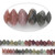 14" Strand Multi Tourmaline Natural 4x2mm-6x5mm Hand-Cut Saucer Beads with 0.8-1mm Hole