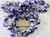 Bead, 50 Metallic Lilac Lavender Czech Fire Polished Glass 8mm Faceted Round Beads with 1mm Hole