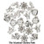 20 Antiqued Silver Plated Pewter Halloween Charm MIX Spider, Pumpkin, Cat & More `