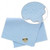 1 Moonshine Blue Polishing Cloth to Quickly & Safely Clean Metal Jewelry `