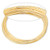 1oz Package Gold Plated Stainless Steel Memory Wire 2 1/4" Round Bracelets