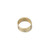 12 Loops Gold Plated Stainless Steel 1/2" TOE Ring 0.65-0.75mm Thick Memory Wire