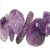 18" Strand Amethyst (Natural) Grade B Small 4-8mm Chip Beads with 0.4-1.4mm Hole