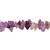 36" Strand Purple Amethyst (Natural) Mini Chip Grade B Beads with 1mm Hole