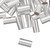 Crimp, 100 Sterling Silver 6x3mm Seamless Cut Tube Crimp Beads with 2.5mm ID `