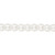 Bead, Crystal Pearl, White 6mm Round with 1.1-1.2mm Hole 2 Strands(130)