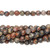 Bead, Leopardskin Jasper Natural 4mm Round Beads 1 Std(100) with 0.5-1.5mm Hole