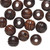 Bead, Wood, 20 Natural Rosewood Brown 9-10mm Round Wooden Beads