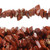 34" Strand Natural Red Jasper Medium Chip Beads