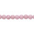 2 Strands(134) Pink Flecked Riverstone 6mm B Grade Beads with 0.5-1.5mm Hole *